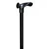 Gastrock Wandelstok ergonomisch - Zwart - Comfort-grip - Rechts