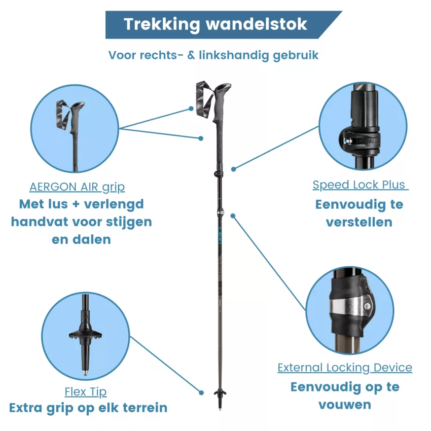 usp wandelstok voor bergen