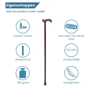 beukenhout wandelstok usp