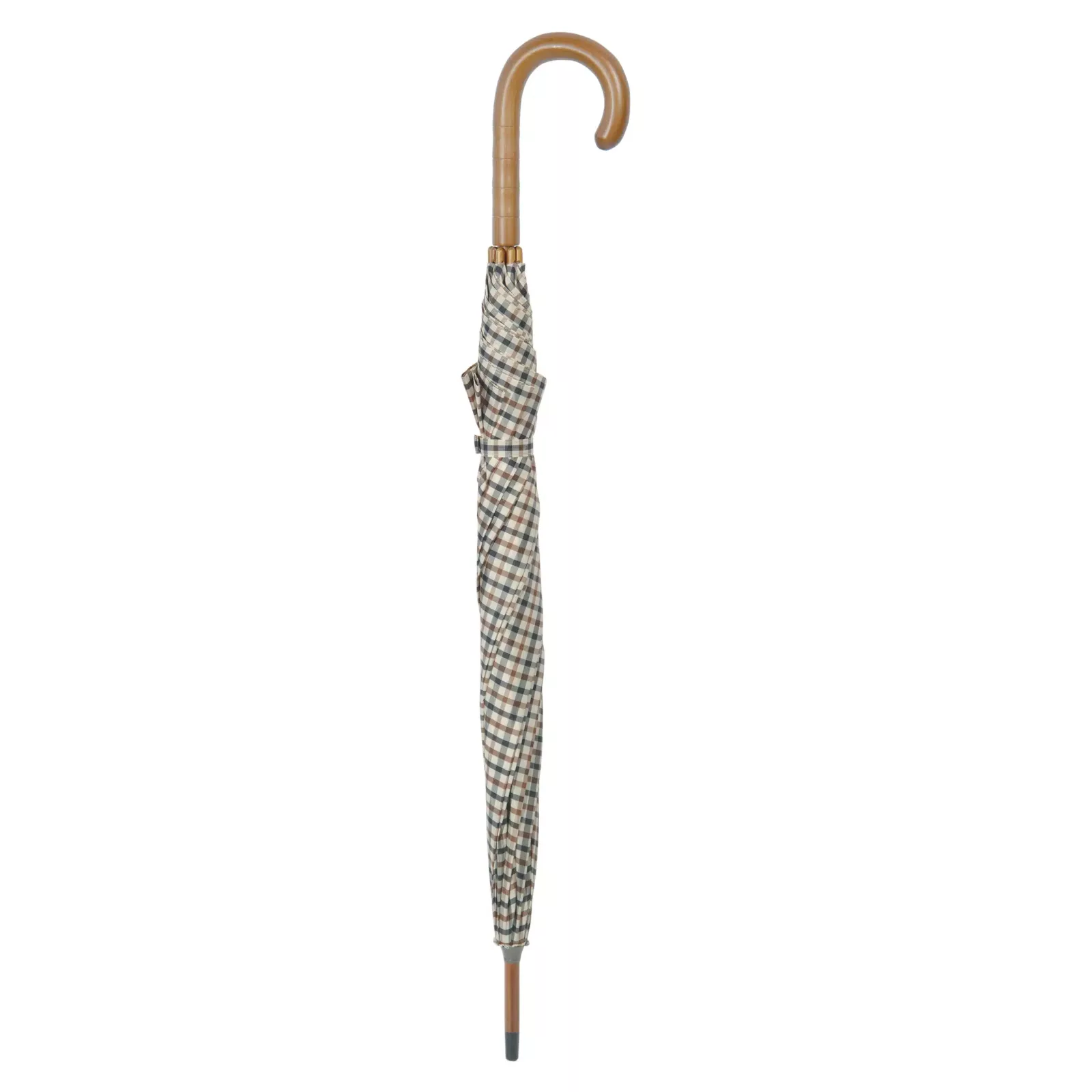 paraplu houten handvat 102 cm polyesterdoek