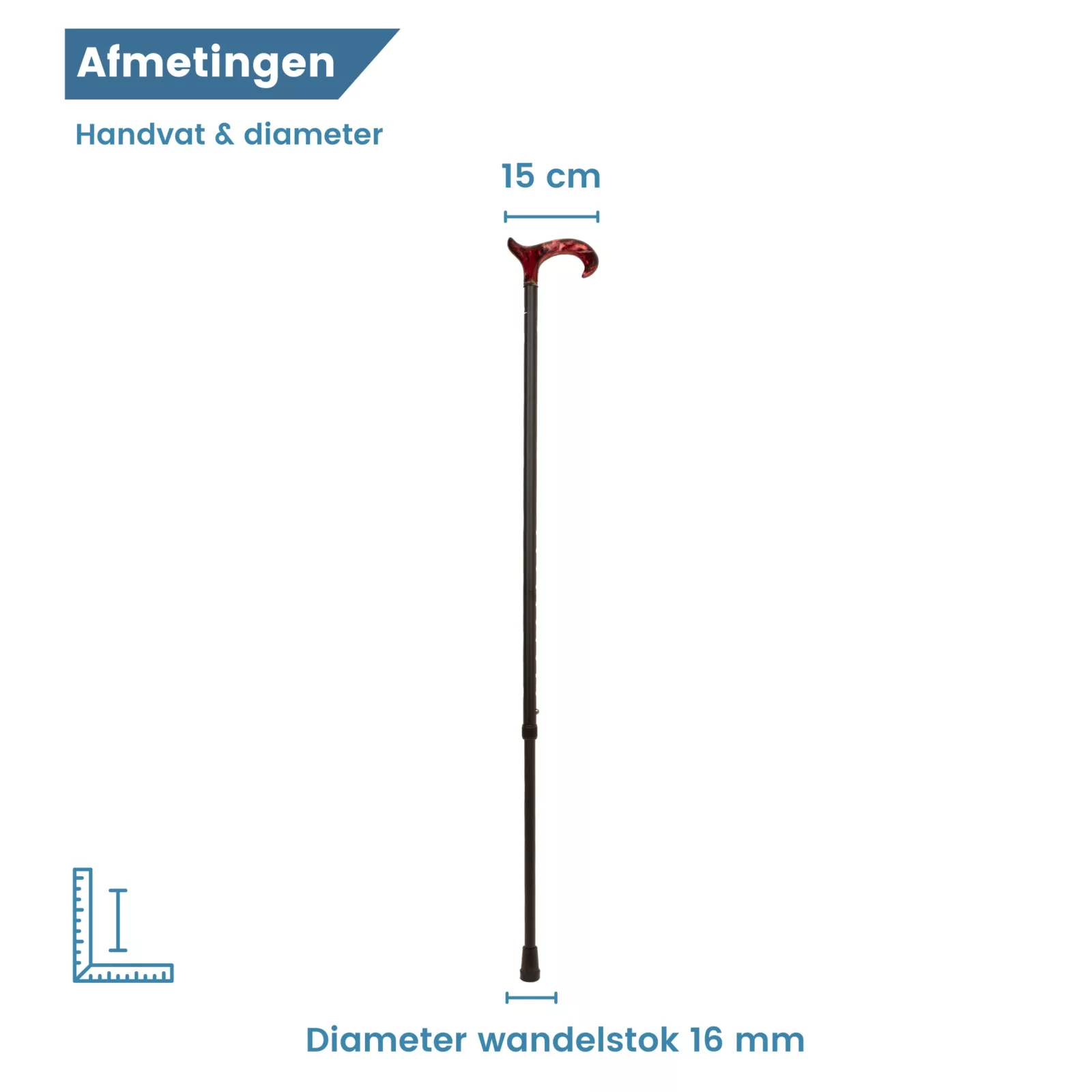 handvat afmetingen