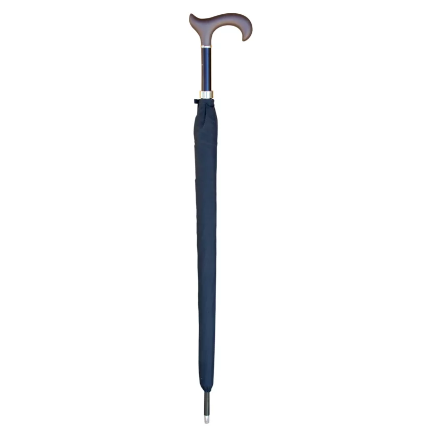 wandelstok paraplu met zacht handvat