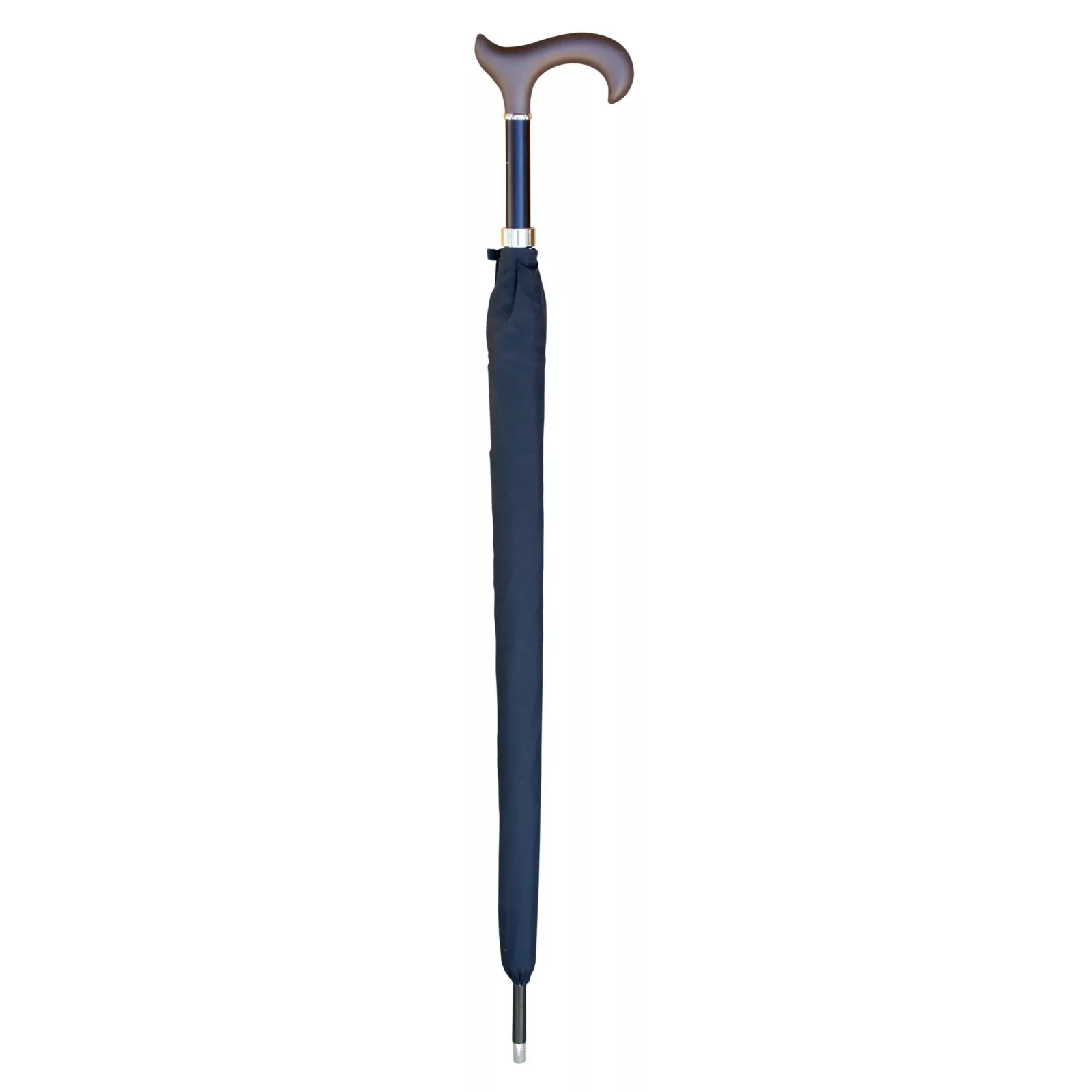 wandelstok paraplu met zacht handvat
