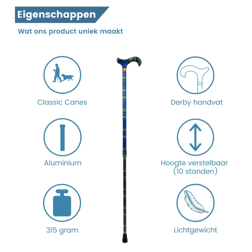 eigenschappen loopstok