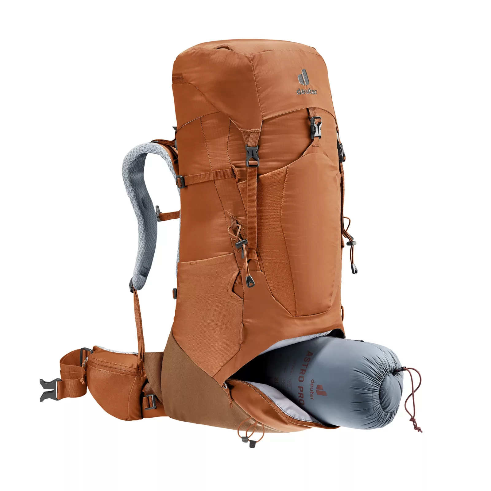 deuter Trekkingrugzak Aircontact Lite 35+10 SL – Bruin – Dames