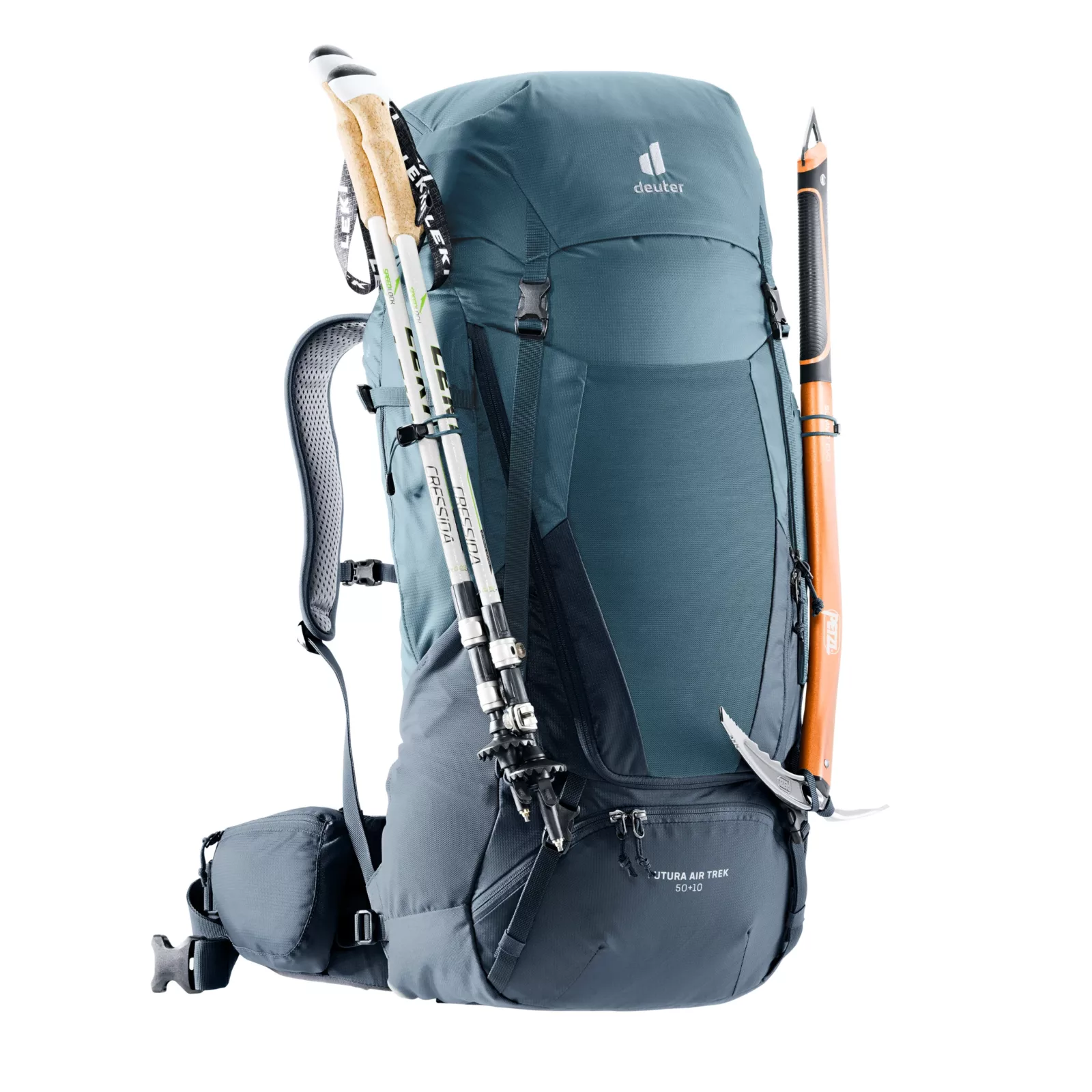 deuter Trekkingrugzak Futura Air Trek 50+10 – Heren – Blauw