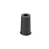 Gastrock Dop wandelstok - Zwart - 10 mm