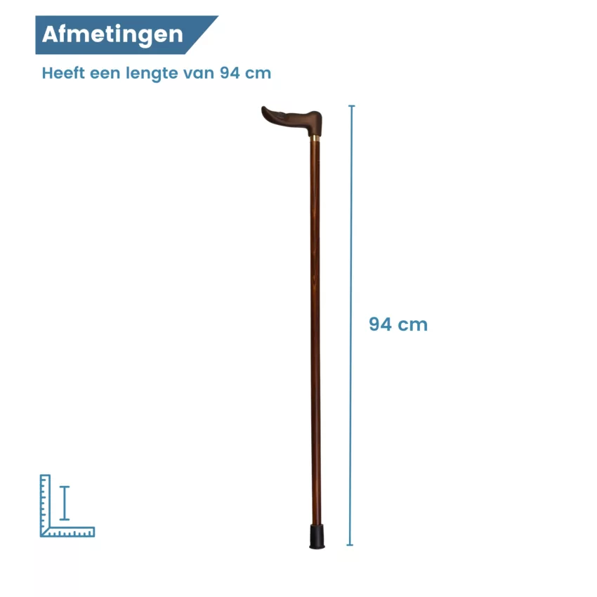 wandelstok lengte