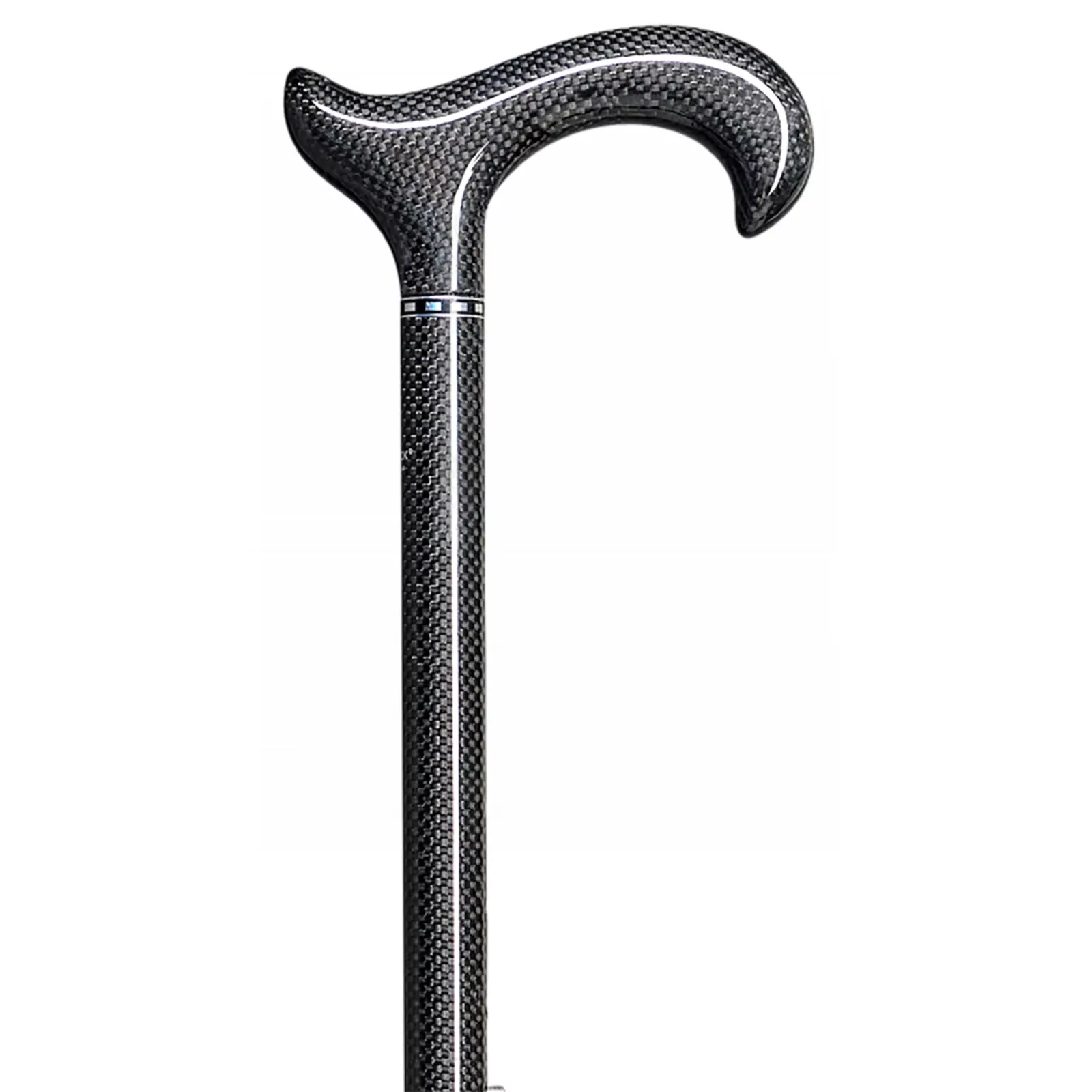 zwarte wandelstok carbon