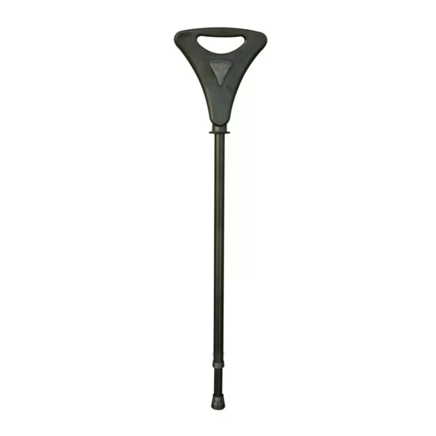 gastrock wandelstok met zitje flipstick walker zwart