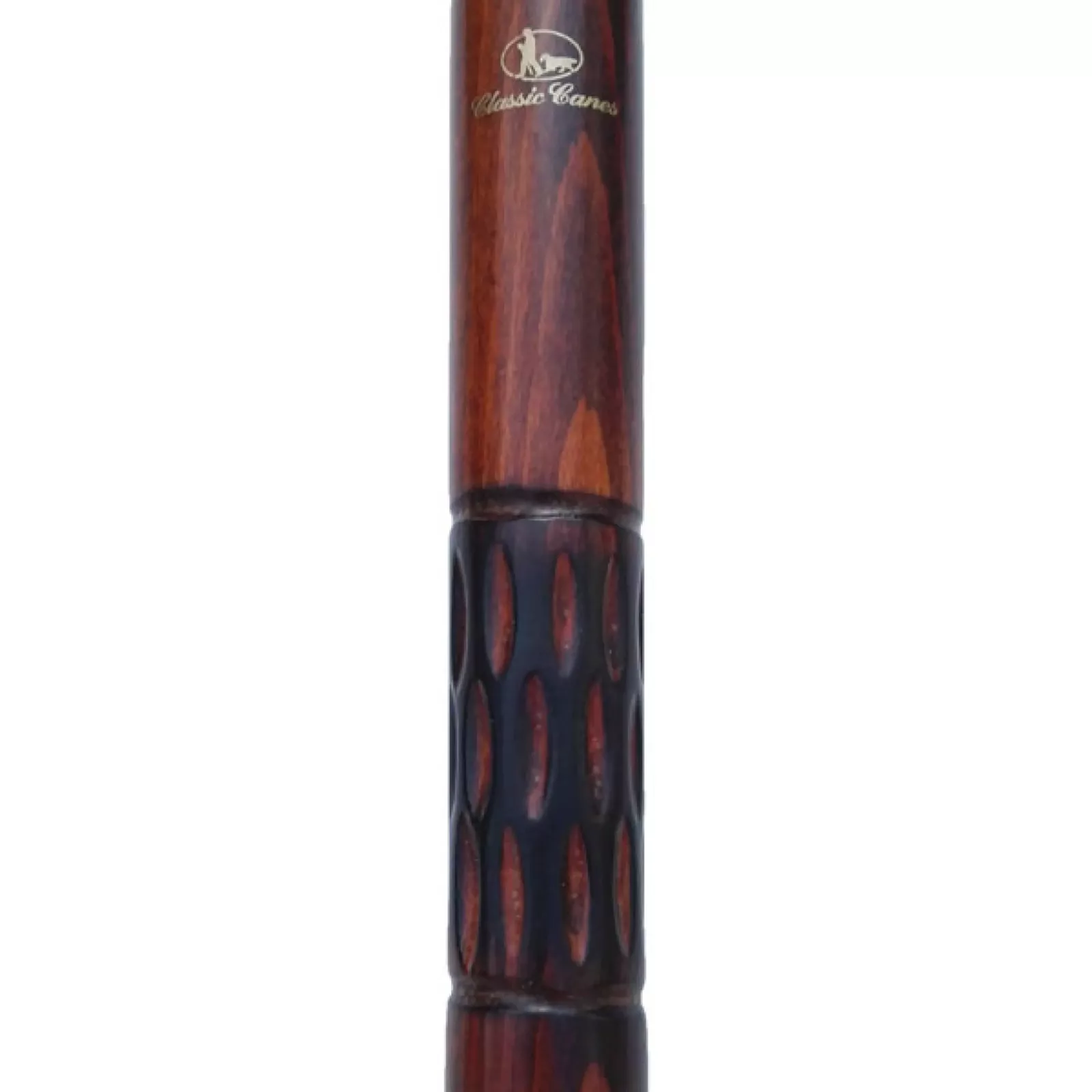 detail foto wandelstok hout