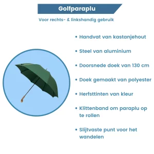 golfparaplu kenmerken