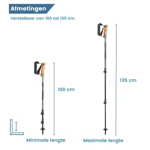 hikestokken legacy lichtgewicht afmetingen