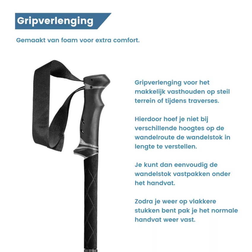 gripverlenging van handvat legacy opvouwbaar