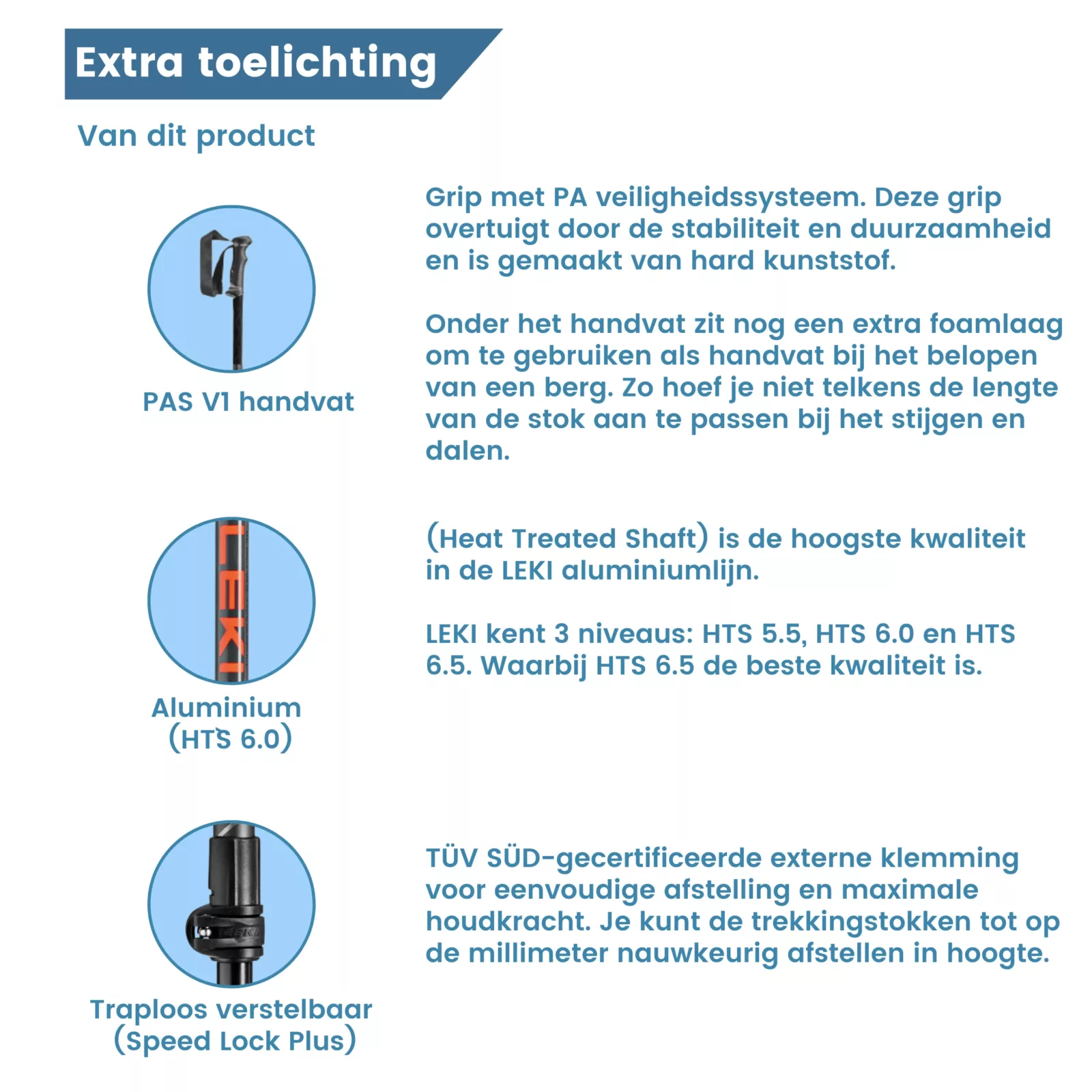 hike stokken legacy opvouwbaar toelichting
