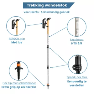 hike stokken makalu 2026 antishock lichtgewicht compact