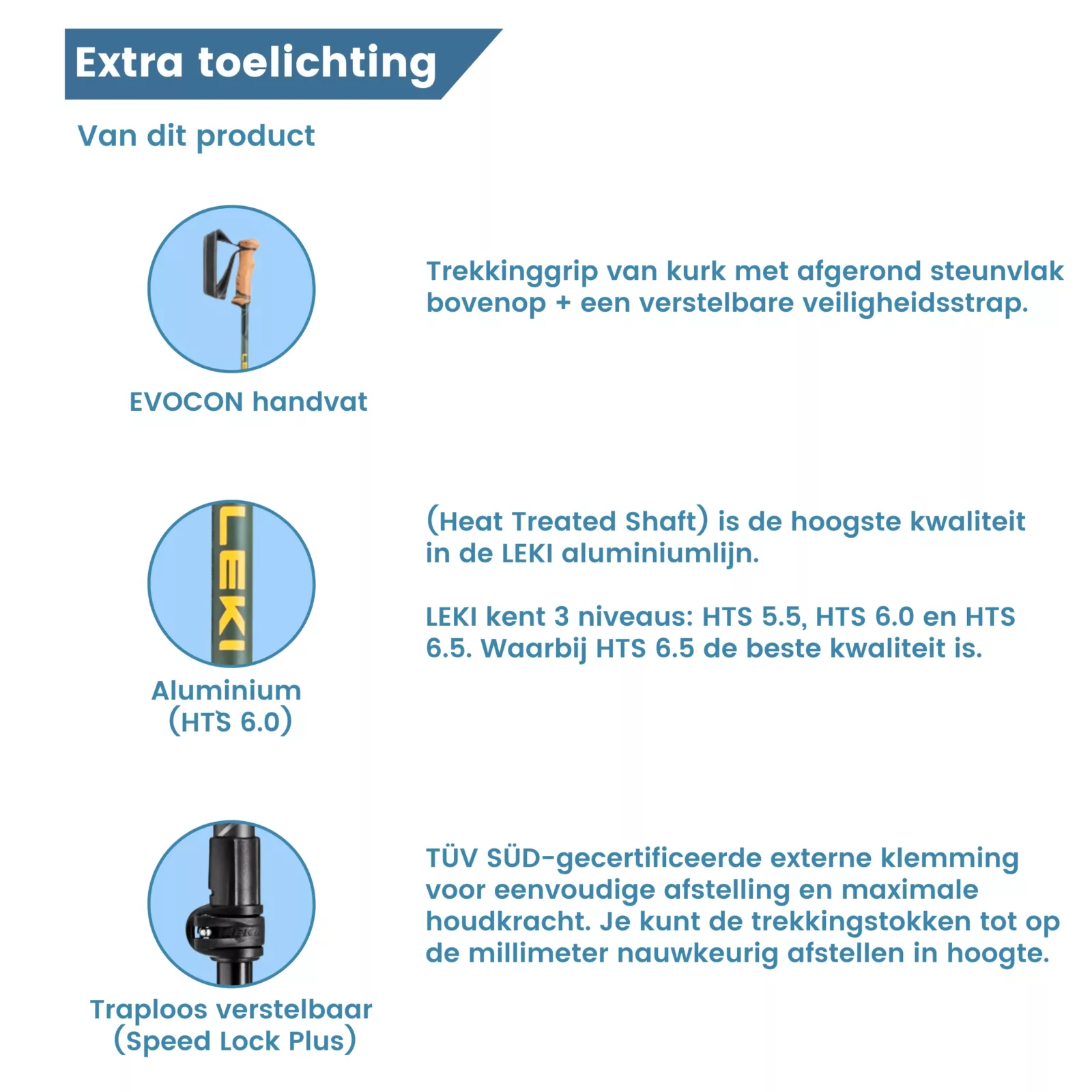 hikestokken legacy antishock lichtgewicht toelichting