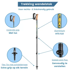 trekking wandelstok usp