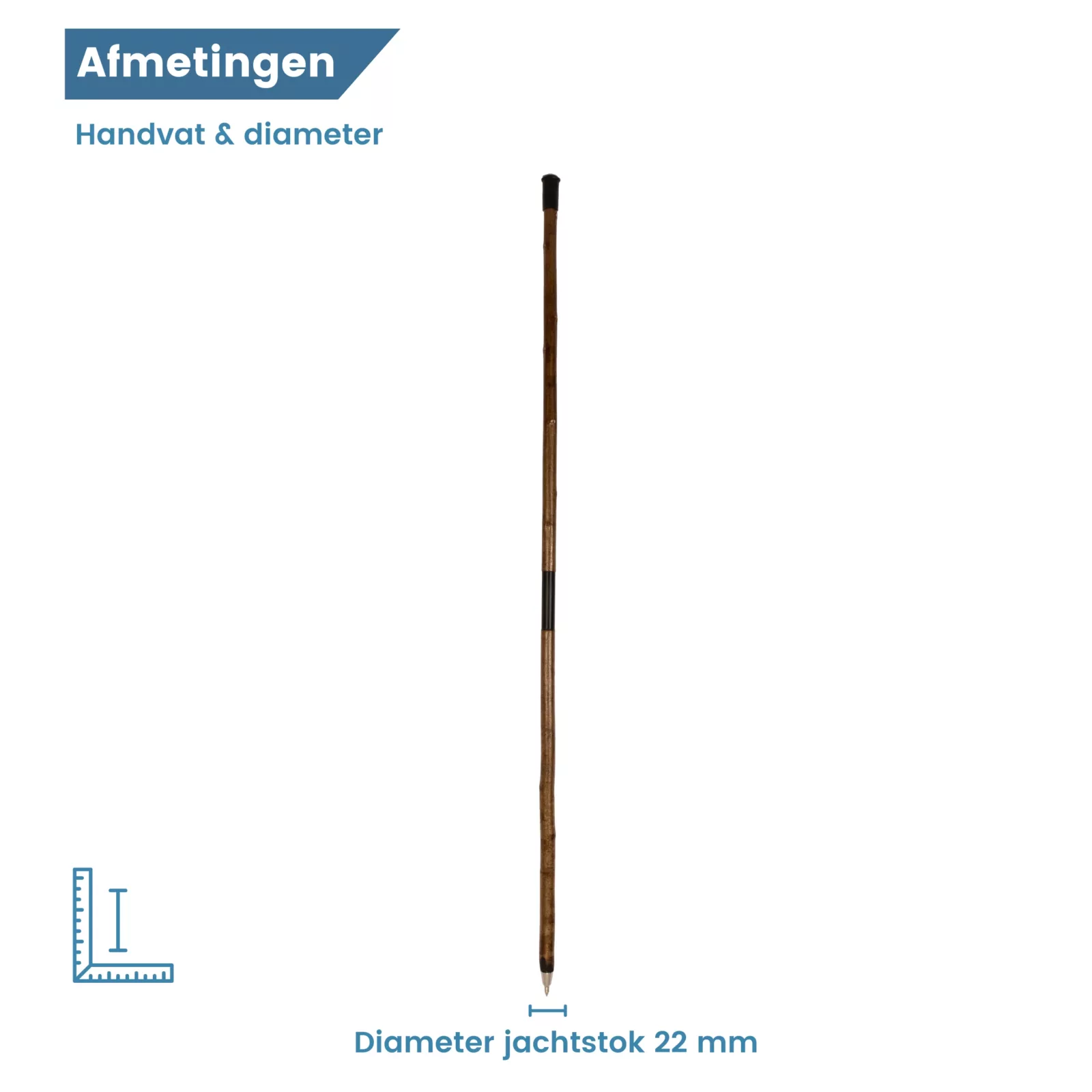 jachtstok diameter 185 cm