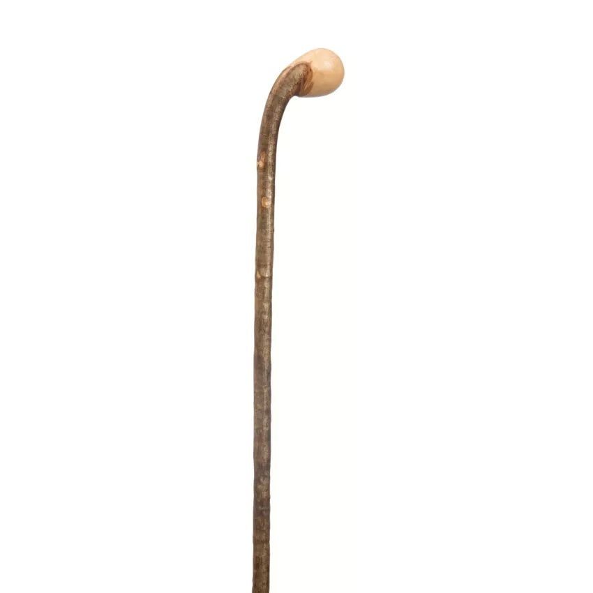 jachtstok hazelnoot hout knopstok 92 cm