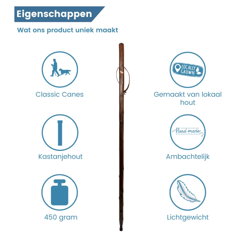 jagersstok eigenschappen