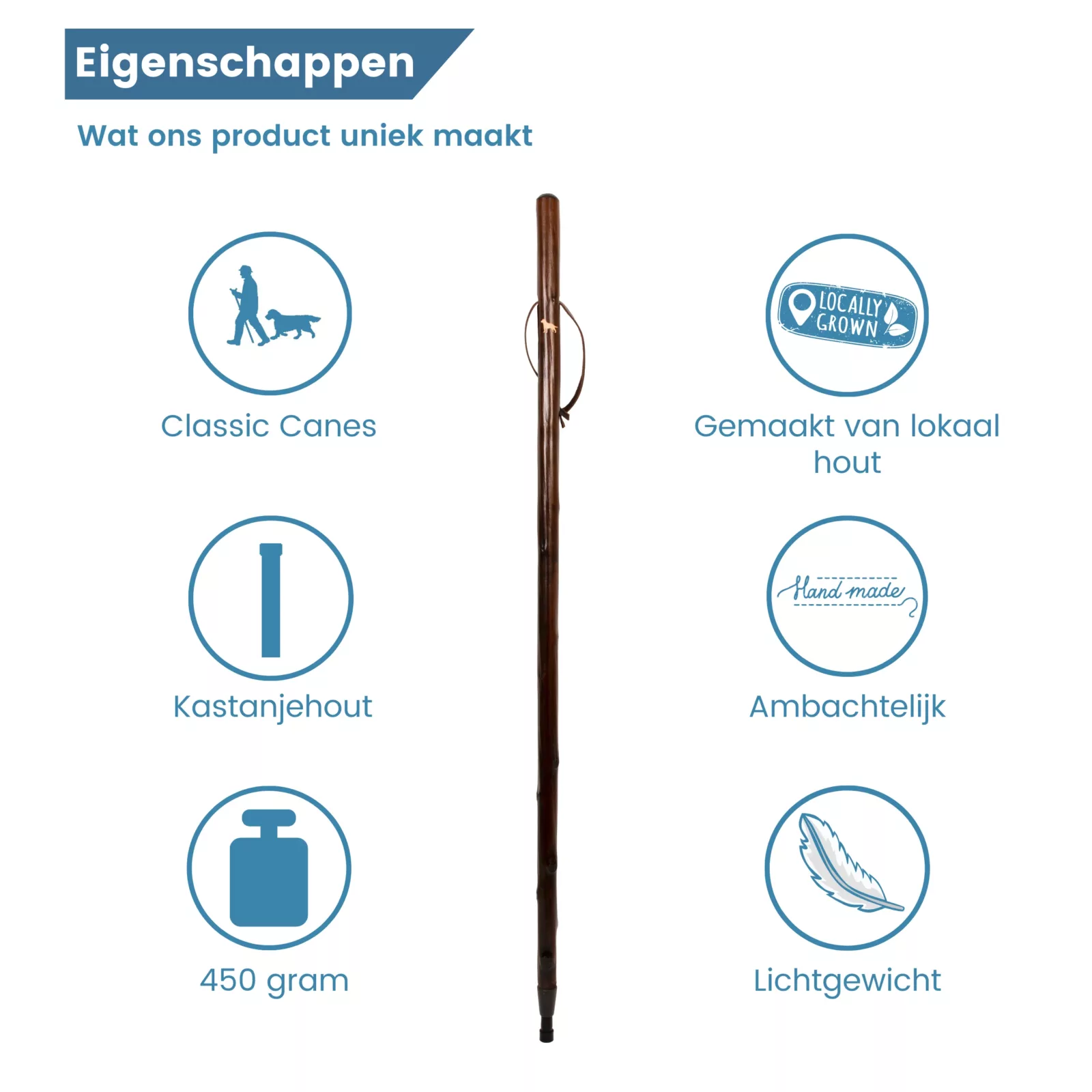 jagersstok eigenschappen