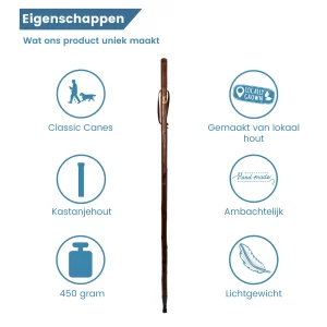 eigenschappen jagersstok schietende man met hond
