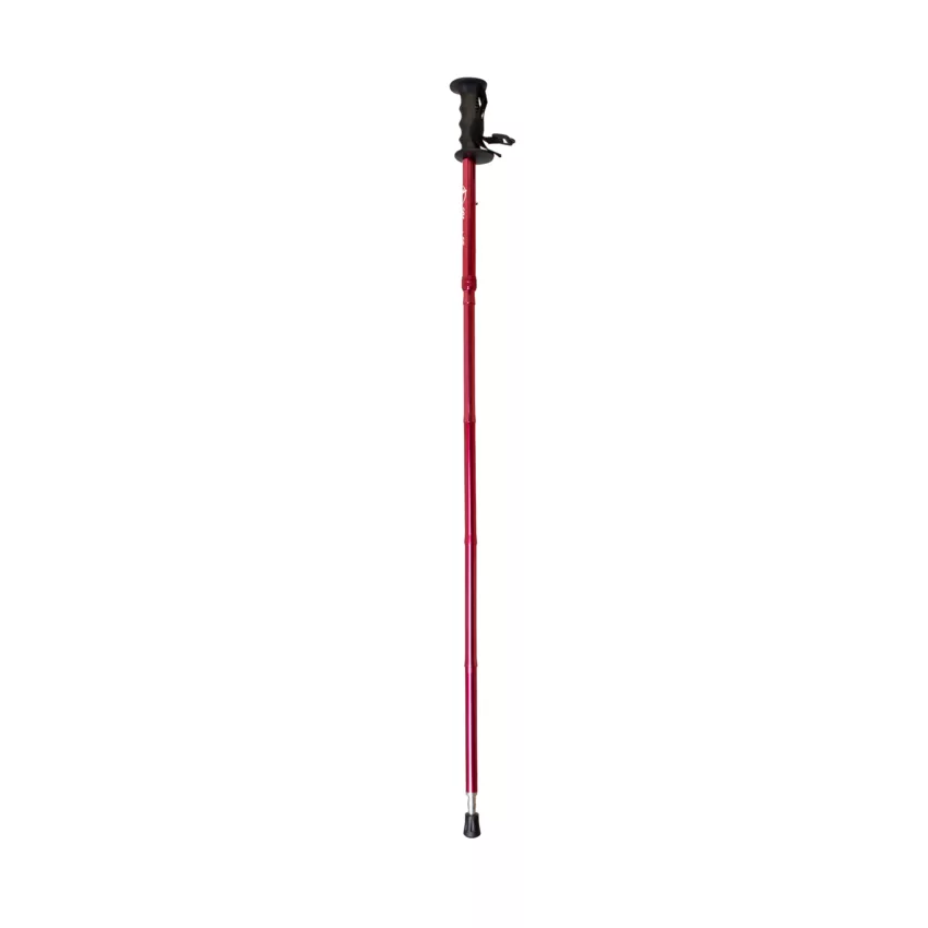 opvouwbare trekkingstok rood