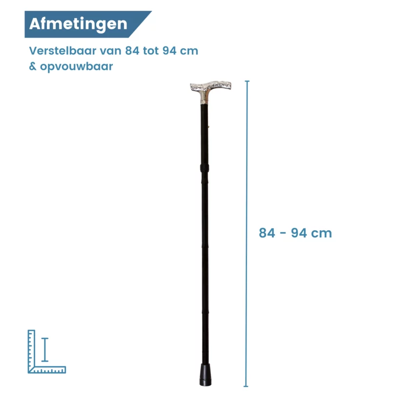 verchroomd handvat afmetingen