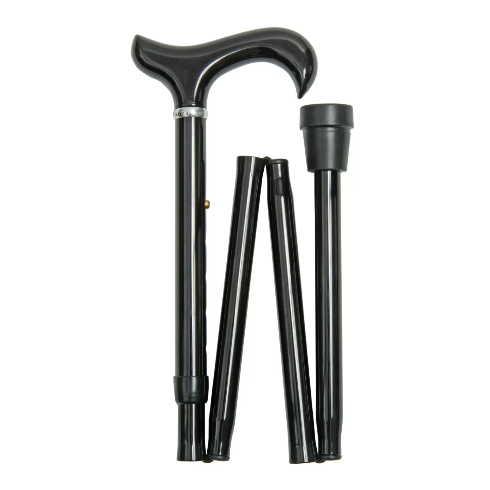 opvouwbare wandelstok xl zwart