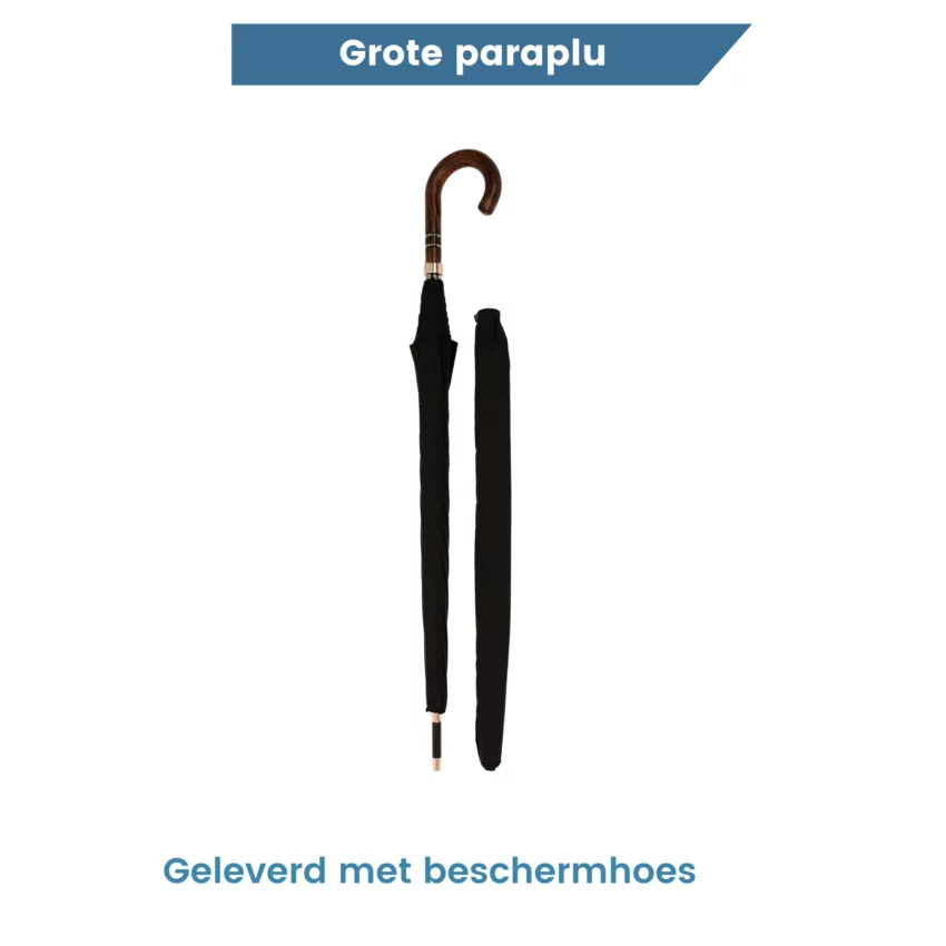paraplu geleverd met beschermhoes