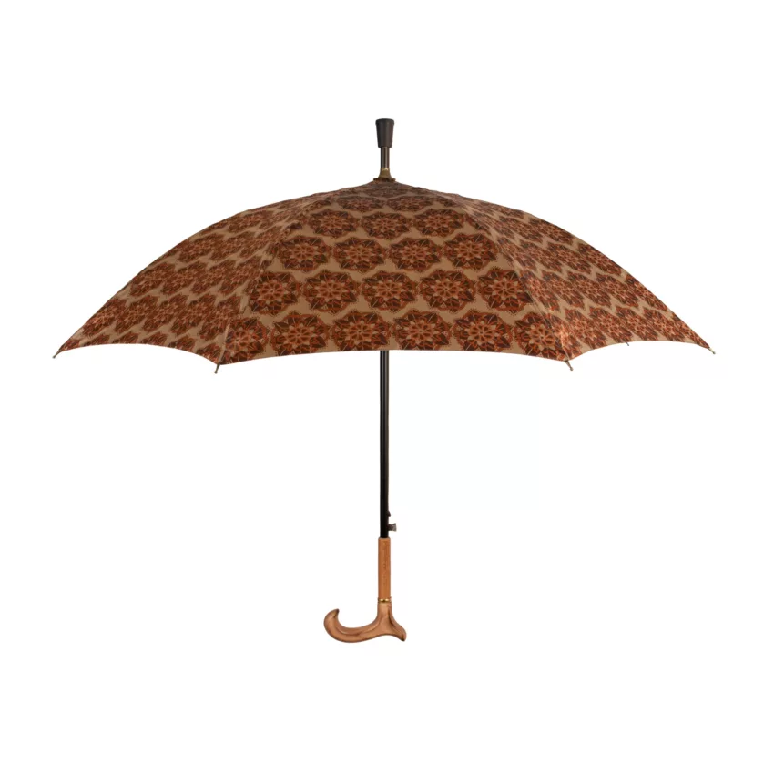 paraplu wandelstok beige totaal