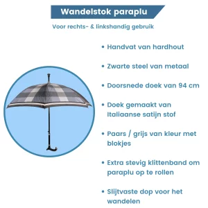 samenvatting paraplu wandelstok