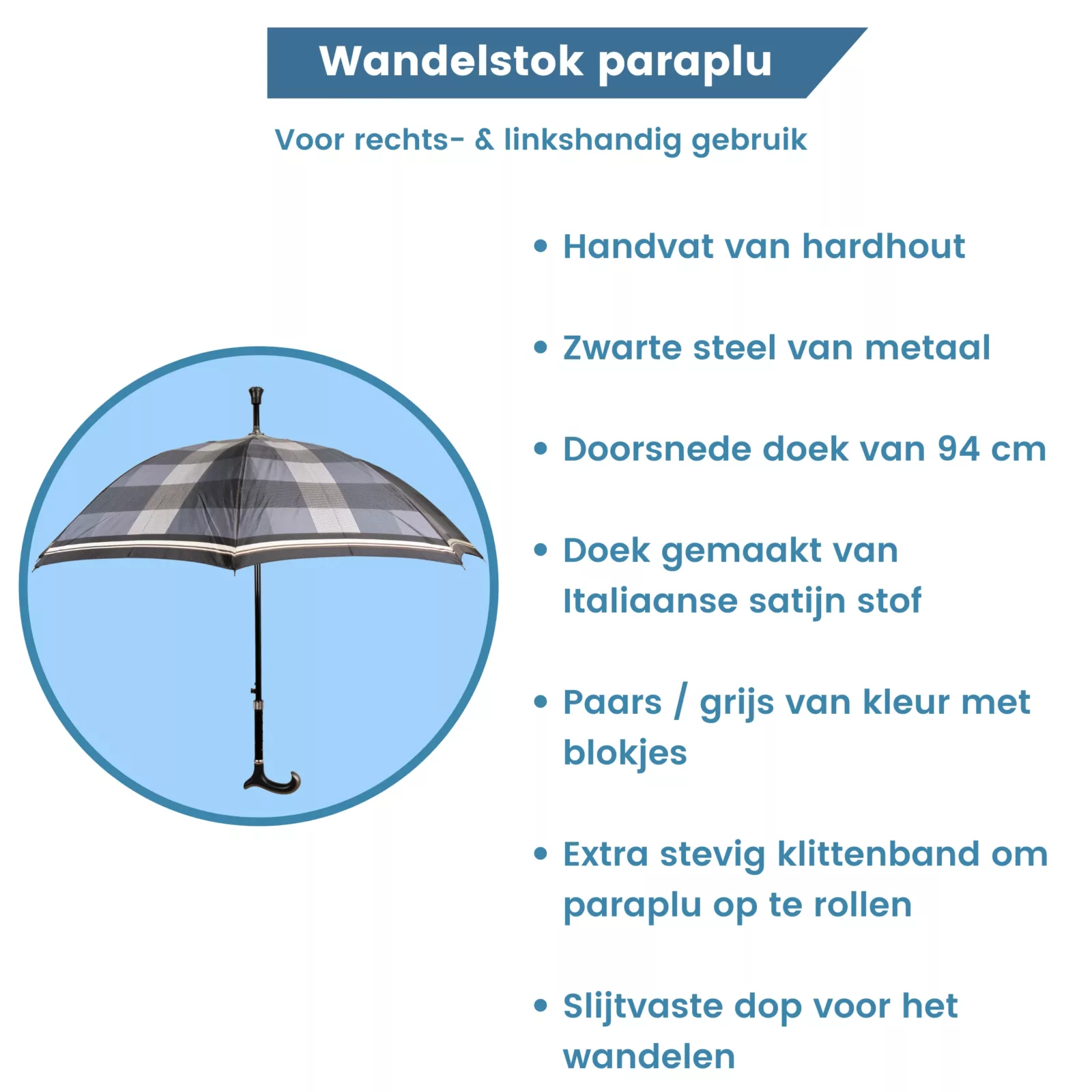 samenvatting paraplu wandelstok