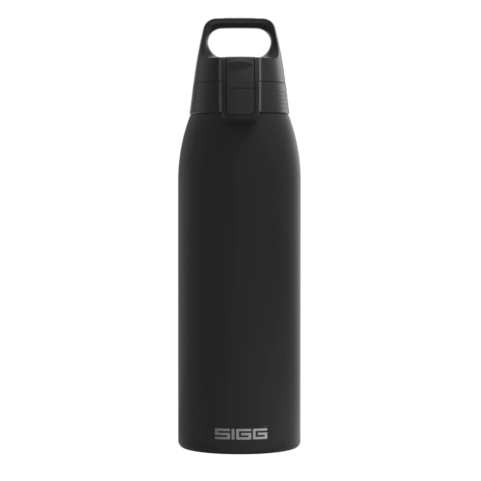 sigg thermosfles shield therm one zwart 1 liter
