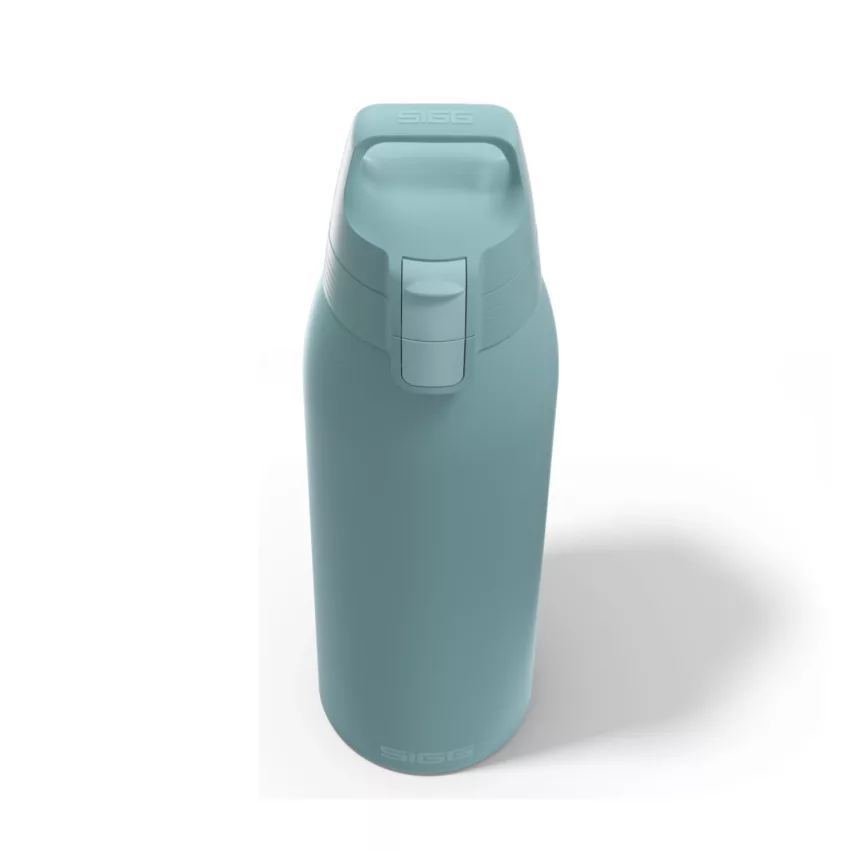 bovenkant thermosfles morning blue 1 liter