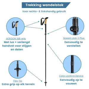 trekking wandelstok usp
