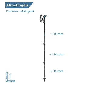 hikestokken makalu antishock lichtgewicht