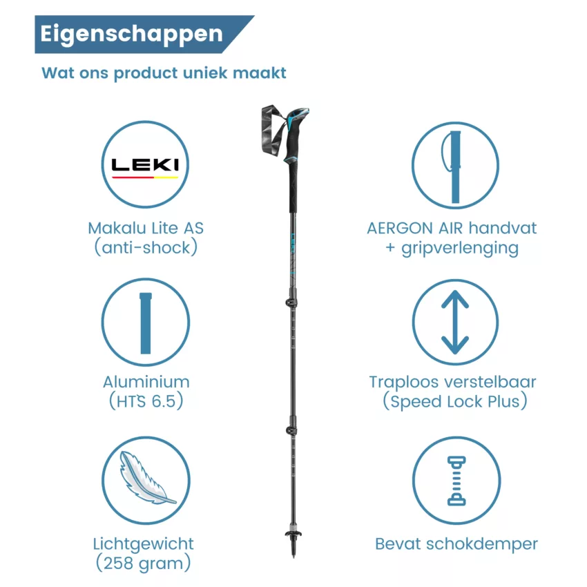 eigenschappen hikestok