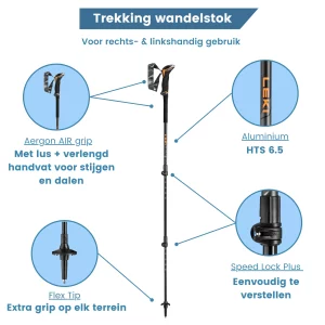 eigenschappen wandelstok voor bergen