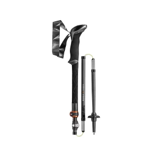 opgevouwen carbon wandelstok voor bergen