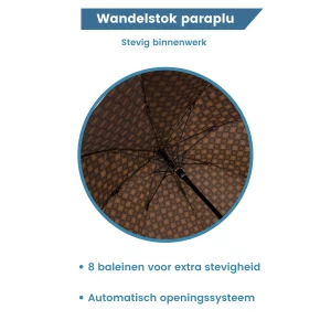 paraplu met 8 baleinen