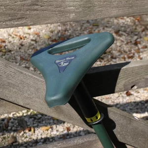 walker groen wandelstok met zitje