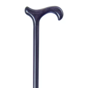 wandelstok beukenhout marineblauw