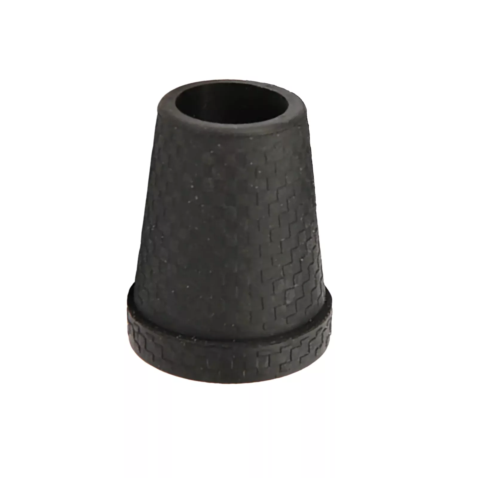 wandelstok dop 18 mm zwart