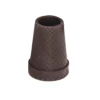 Gastrock Wandelstok dop - Bruin - Met stalen inleg - 16 mm