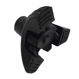 wandelstokdop 16 mm zwart