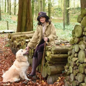 wandelstok met grip