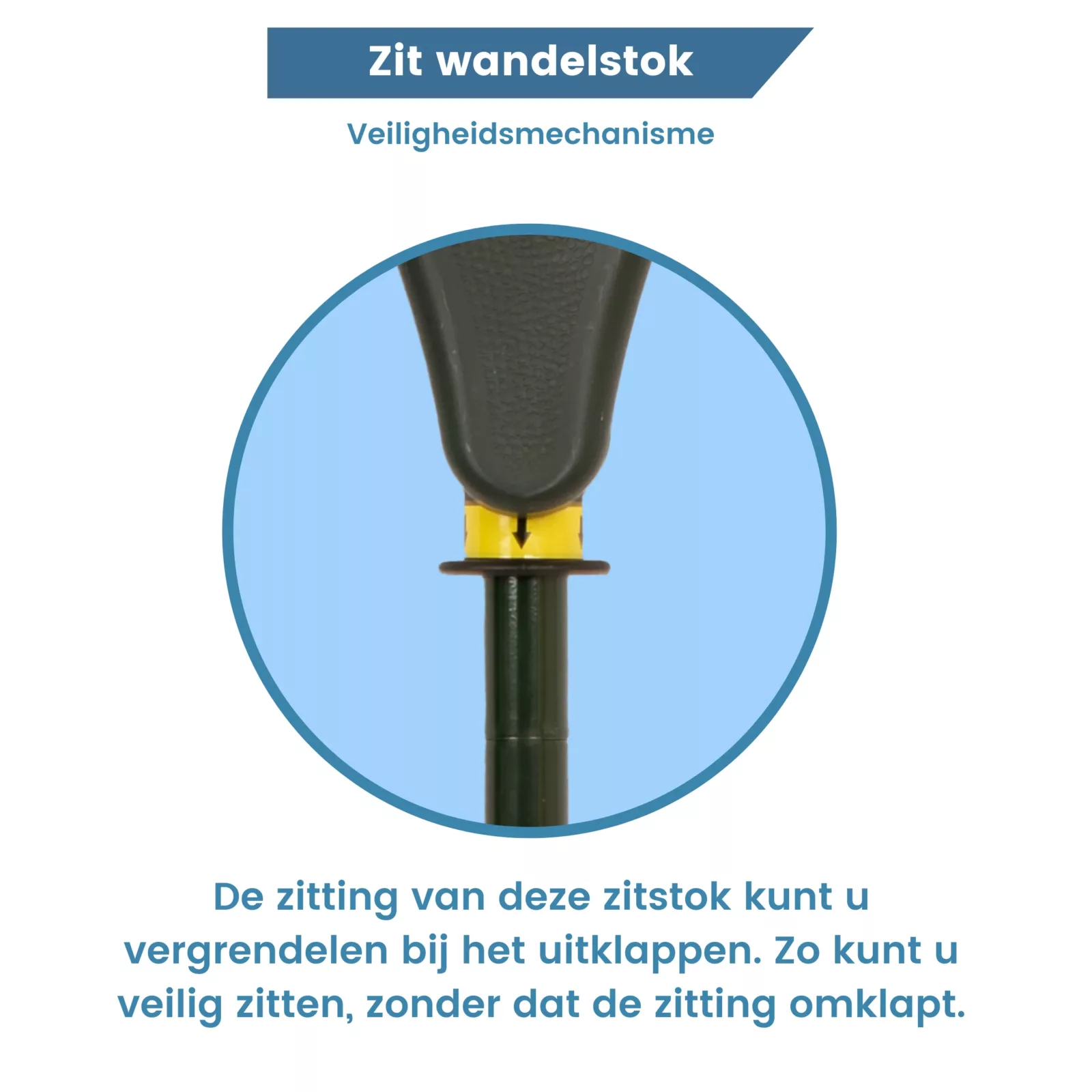 vergrendeling flipstick