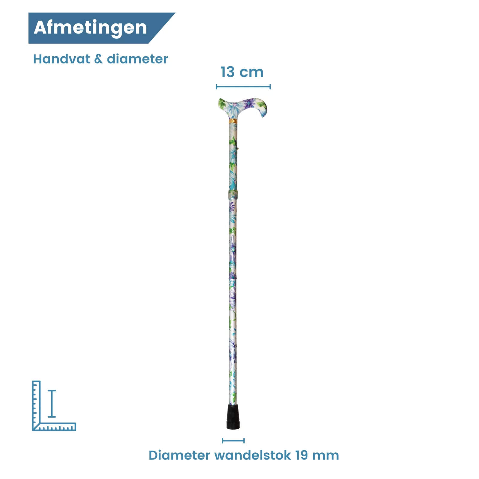 afmetingen loopstok
